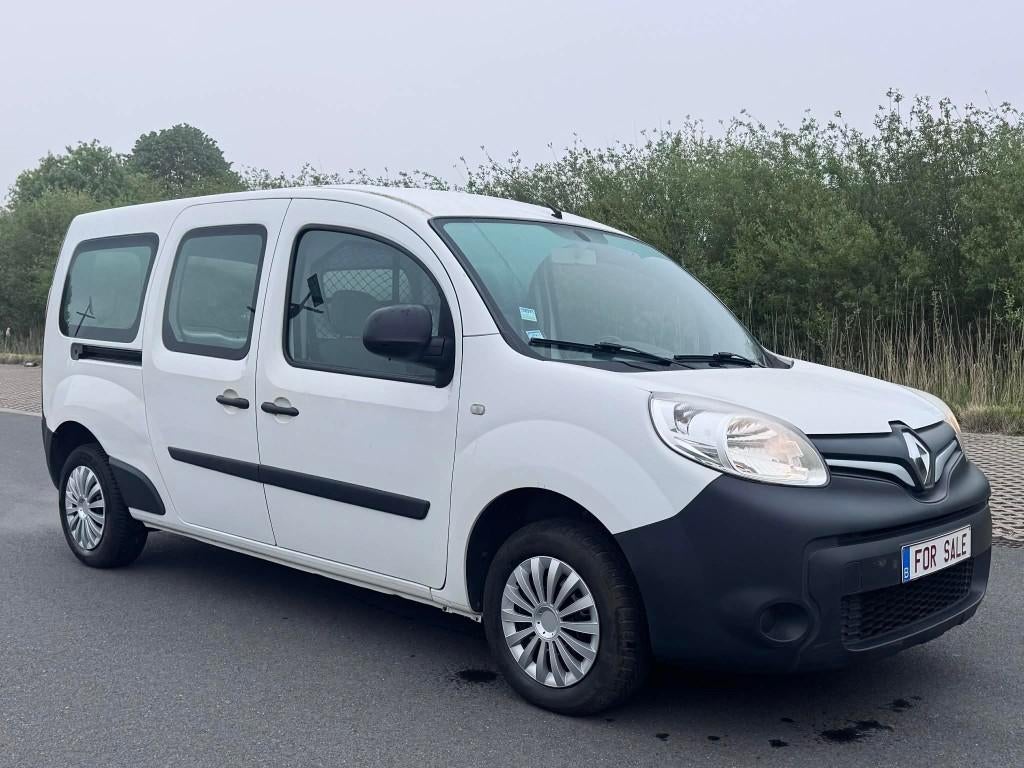 RENAULT KANGOO 1.5L DIESEL I GEKEURD, Auto's, Voorwielaandrijving, Stof, 4 cilinders, Electronic Stability Program (ESP)