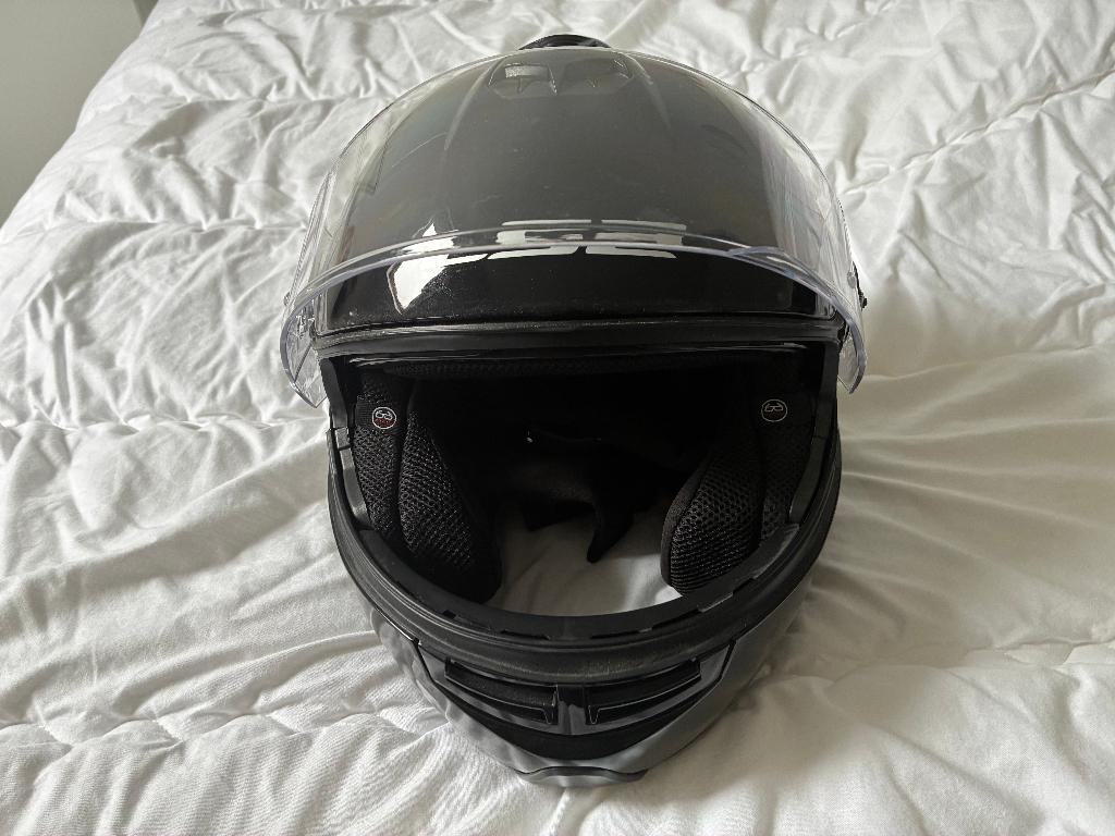 Dames helm LS2 zwart, Systeemhelm, Dames, L, Tweedehands