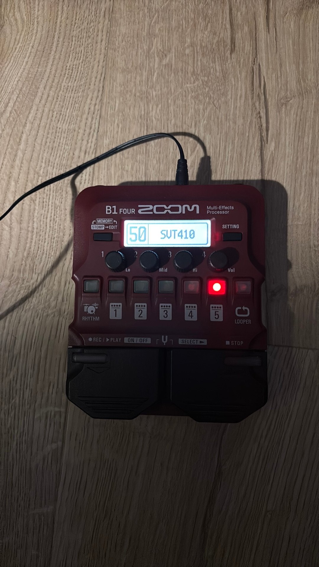 Zoom B1 Four, Muziek en Instrumenten, Ophalen of Verzenden, Zo goed als nieuw