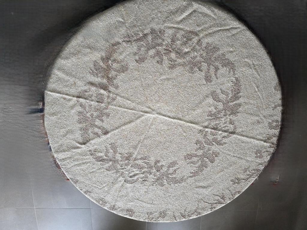 Stijlvol rond dubbelzijdig Jacquard/Gobelin tafelkleed, Huis en Inrichting, Tafelkleden, Rond, Ophalen