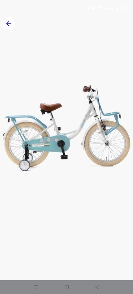 KInderfiets torpedo, Fietsen en Brommers, Ophalen, Zo goed als nieuw, Terugtraprem, Zijwieltjes