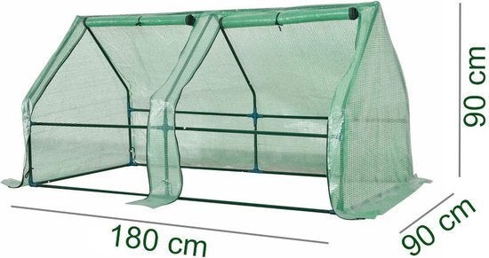 Kweekkas - 180 cm breed - 90 cm hoog nieuw, Folie, Verzenden, Plastic, Kweekkas