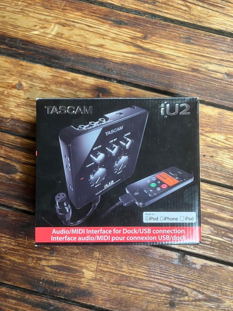 Tascam iU2, Informatique & Logiciels, Disques durs, Comme neuf, Enlèvement ou Envoi