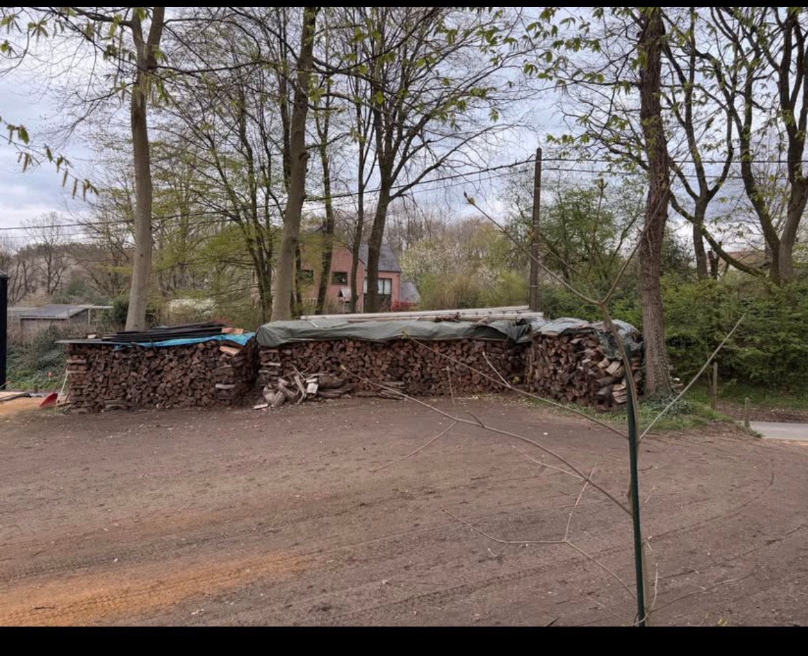 Bois de chauffage à vendre, Enlèvement