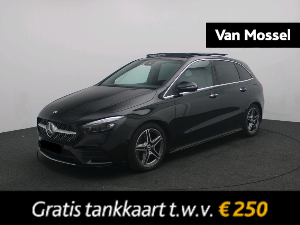 Mercedes-Benz B 180 AMG Line + PANORAMISCH DAK + MULTIBEAM L, Auto's, Gebruikt, Zwart, 4 cilinders, 700 kg