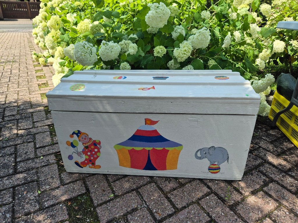 Houten kist, Kinderen en Baby's, Ophalen, Gebruikt, Meubelstuk of Keukentje