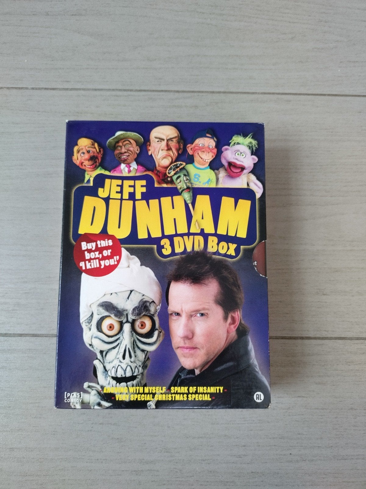 Jeff Dunham dvd box, Ophalen of Verzenden