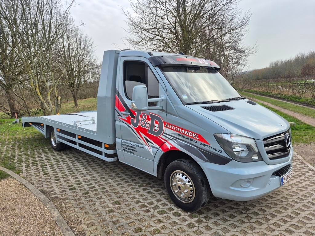 Mercedes sprinter takelwagen topstaat!, Bedrijf, Te koop
