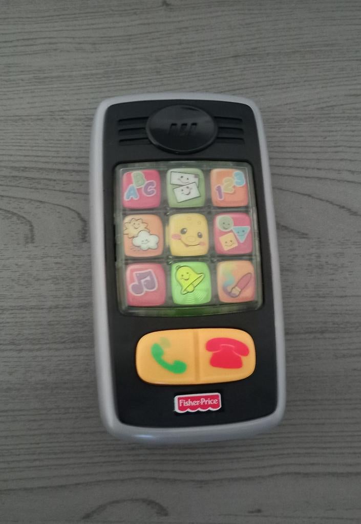 Fisher-Price telefoon met licht, Kinderen en Baby's, Speelgoed | Fisher-Price, Ophalen, Gebruikt, Met licht