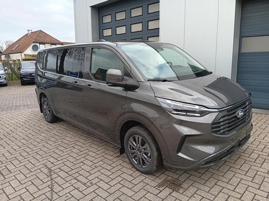 Ford Transit Custom Limited L2 170pk AUT 6pl, 360cam, adap, Auto's, Ford, Bedrijf, Te koop, Transit, 360° camera, ABS, Achteruitrijcamera