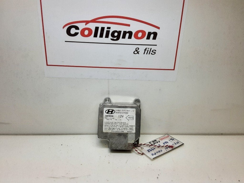 COMPUTER AIRBAG Hyundai Coupe (01-1996/04-2002) (9591027000), Gebruikt, Mevr. I. Hauben, Hyundai, Rue de l'Espoir 34 34
4030  GRIVEGNÉE, BE