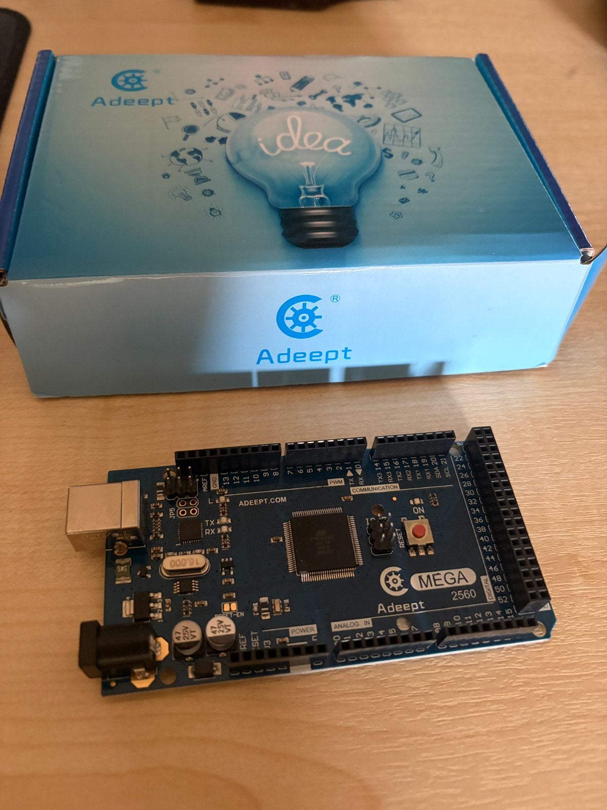 Adeept arduino mega 2560, Hobby en Vrije tijd, Ophalen of Verzenden, Zo goed als nieuw