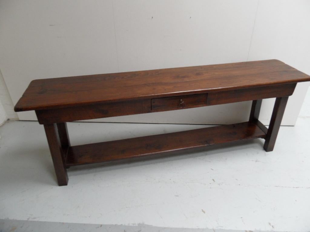 antieke sidetable  wandtafel, Ophalen, Rond