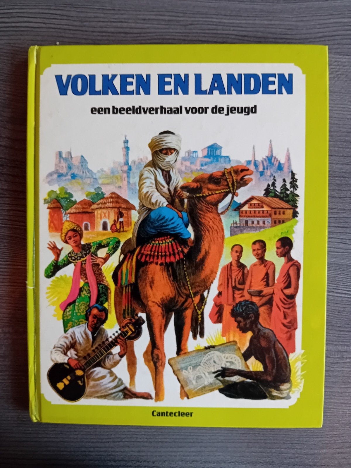 Vintage Jeugdboek: Volken en Landen – Beeldverhaal, Ophalen