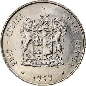 1 Rand SUID AFRIKA - SOUTH AFRICA 1977, Ophalen, Zuid-Afrika, Losse munt
