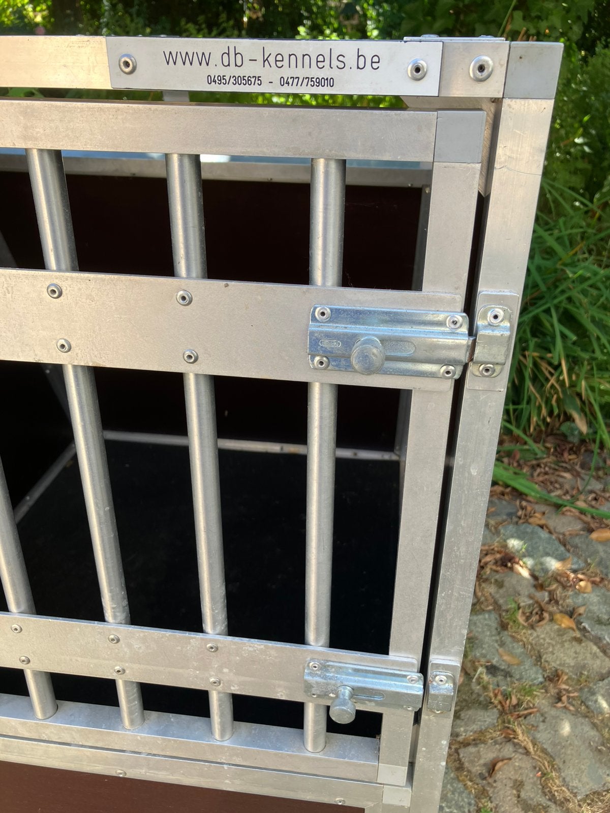 Bench transportbox auto, Dieren en Toebehoren, Hondenhokken, Ophalen, Gebruikt, 65 tot 100 cm, Hondenhok