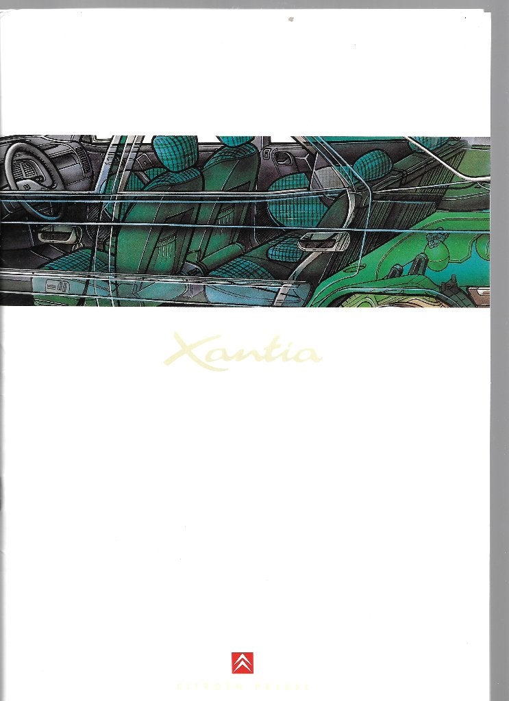 CITROËN XANTIA dealerbrochure, Ophalen of Verzenden, Zo goed als nieuw, Citroën