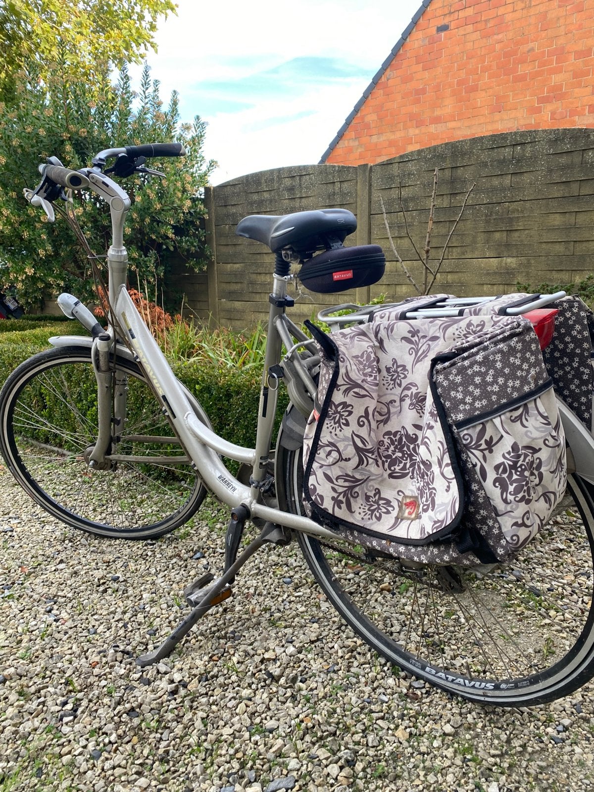Damesfiets Batavus, Fietsen en Brommers, Ophalen, Gebruikt
