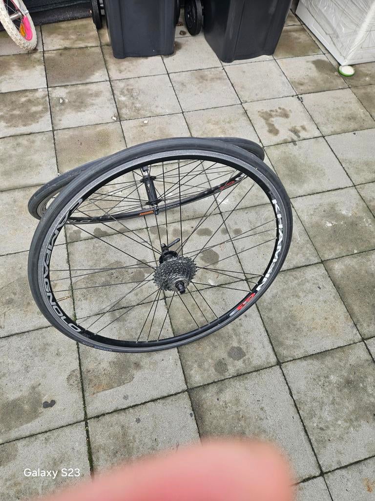 Set coursfiets  wielen  28 inch, Fietsen en Brommers, Ophalen