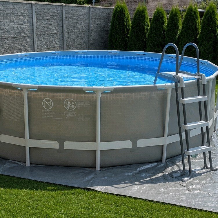 Intex Frame Pool Prism Rondo Ø 457 x 107 cm, Tuin en Terras, Ophalen