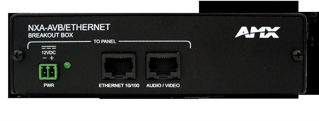 539. AMX Audio/Video Breakout Box NXA-AVB/ethernet FG2254-10, TV, Hi-fi & Vidéo, Accessoires de télévision, Enlèvement ou Envoi