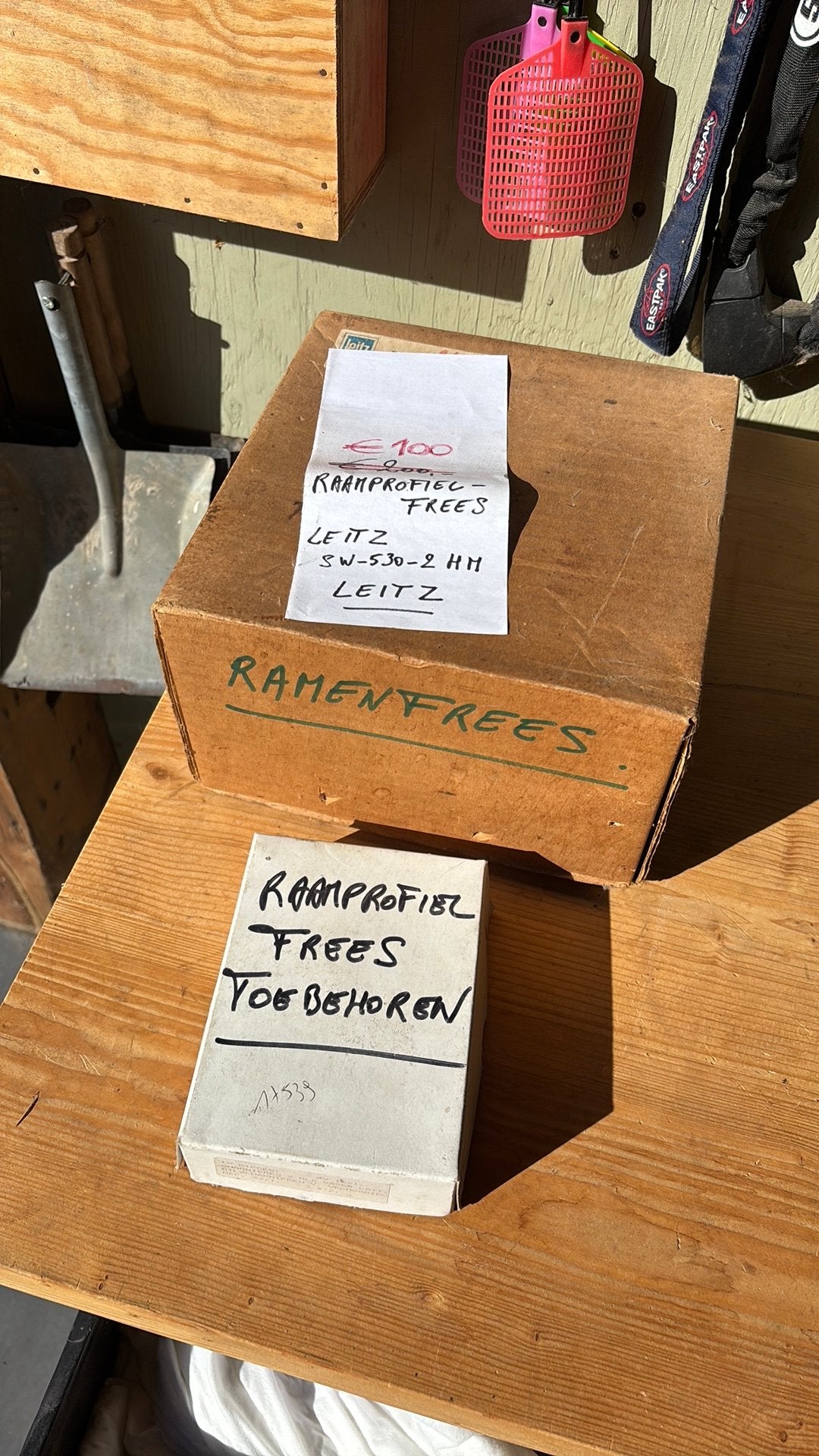 Ramenfrees, Bricolage & Construction, Outillage | Pièces de machine & Accessoires, Enlèvement ou Envoi, Comme neuf