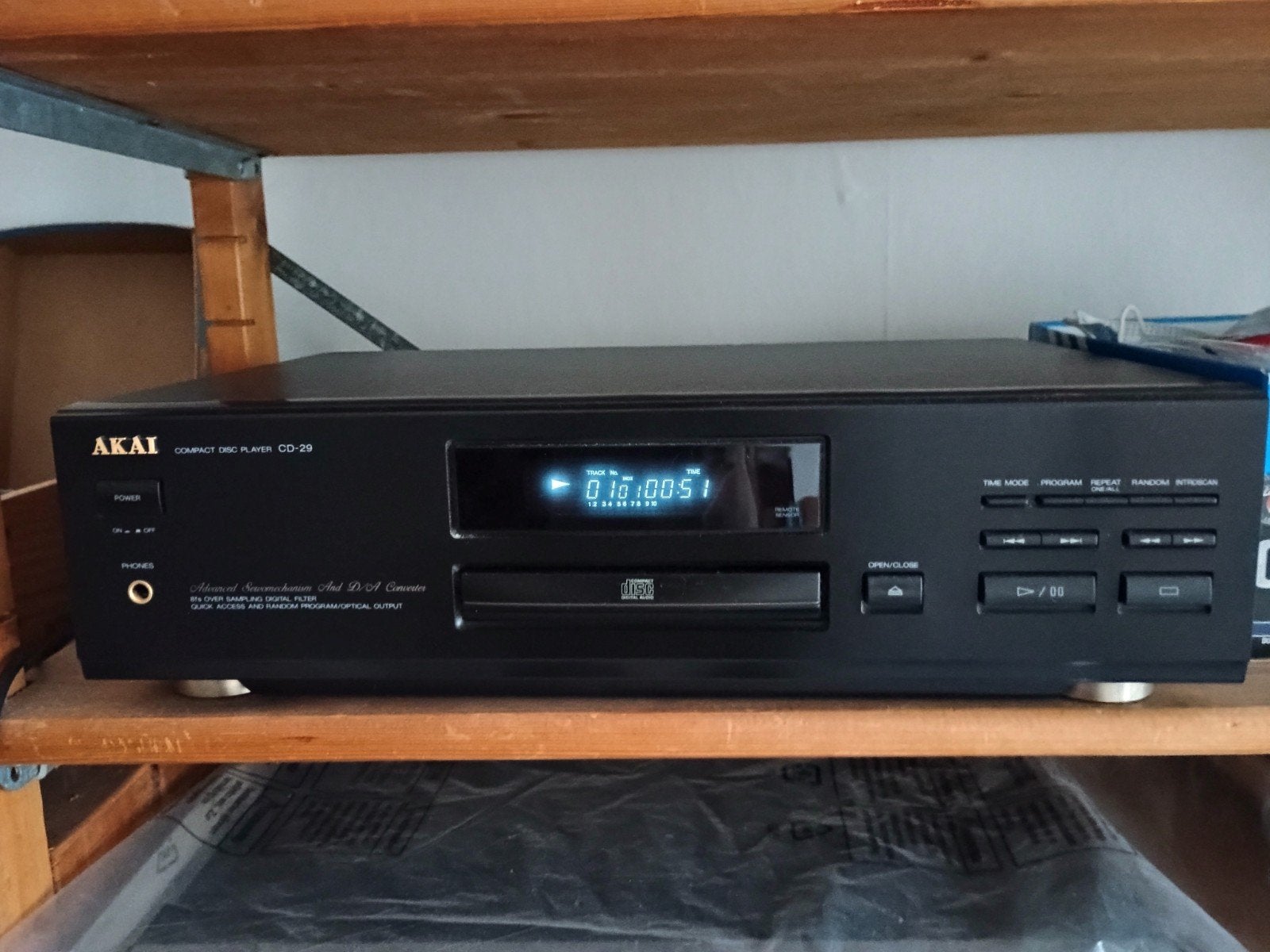 Akai cd player, Enlèvement, Comme neuf, Autres marques