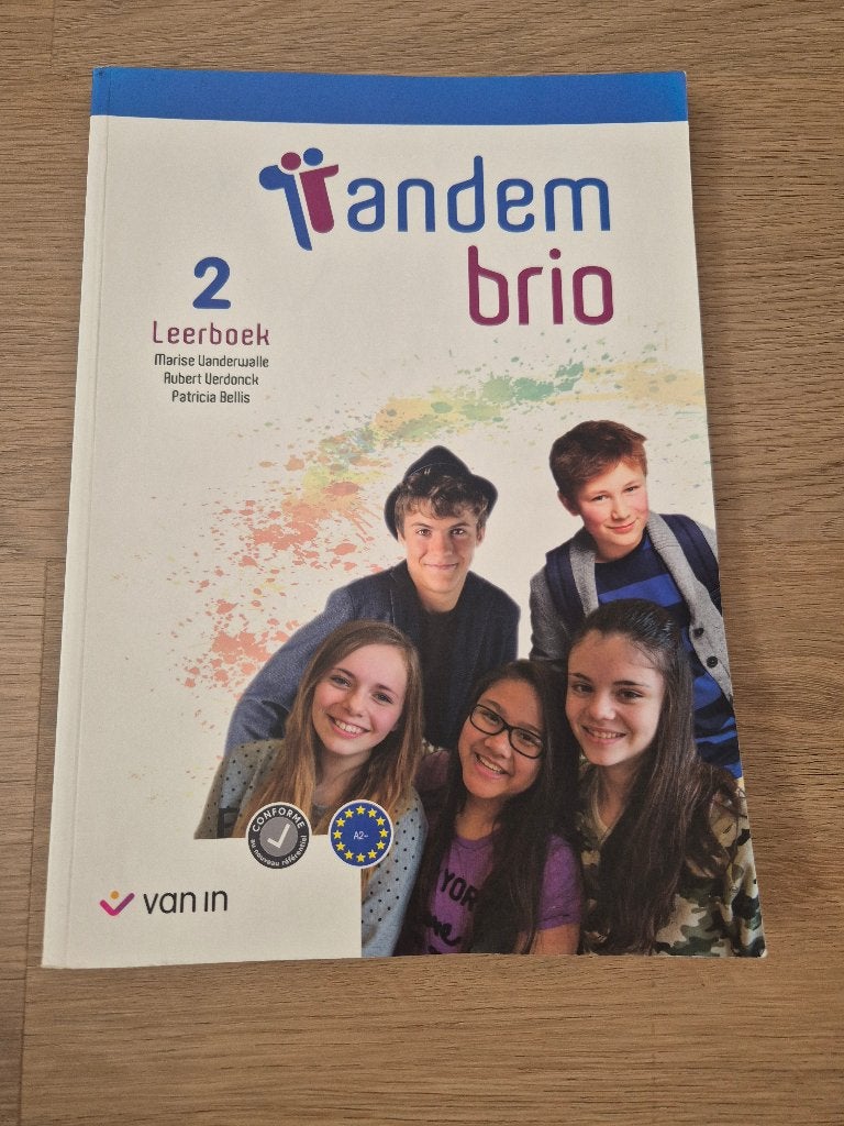 Tandem brio 2e, Livres, Livres scolaires, Van in, Néerlandais, Comme neuf, Enlèvement
