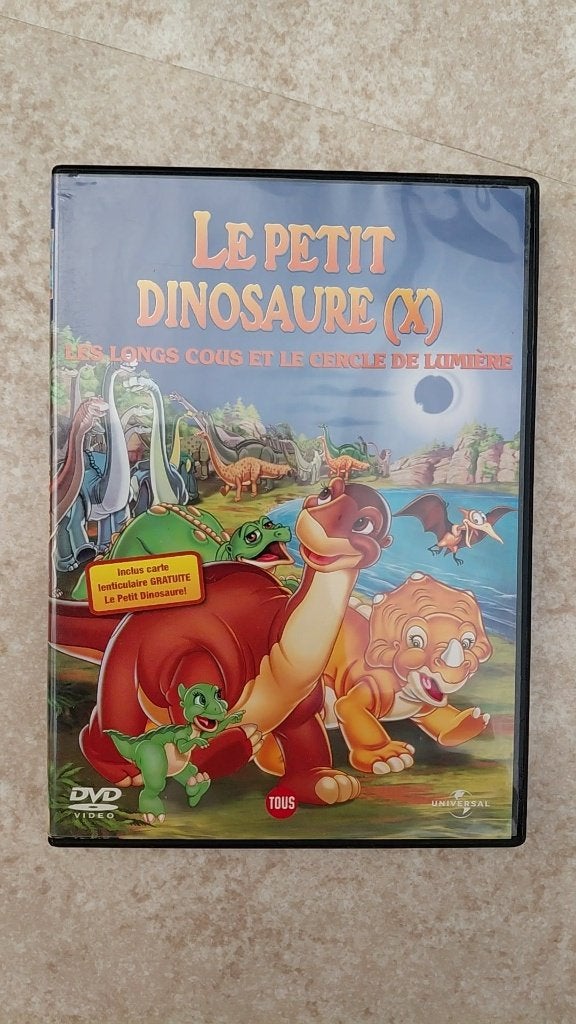 dvd Le petit dinosaure (X), Ophalen, Gebruikt