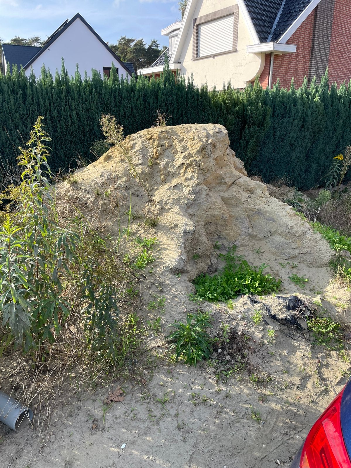 Ophoop zand, Jardin & Terrasse, Enlèvement, Comme neuf, Sable pour remblai