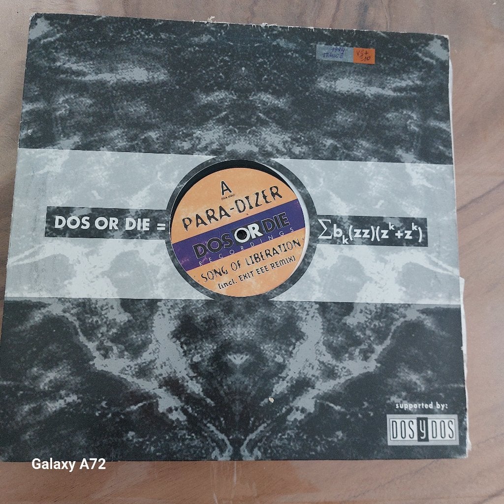 para-dizer song of liberation 12 inch maxi, Cd's en Dvd's, Vinyl | Dance en House, Gebruikt, Trance, Ophalen of Verzenden, 12 inch