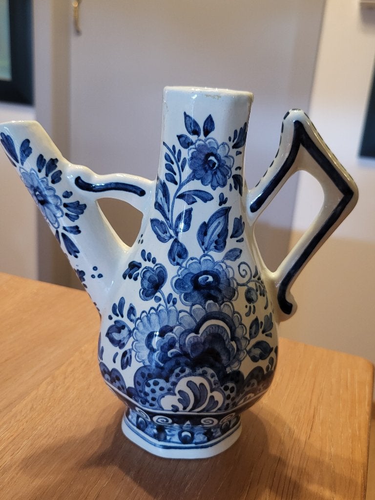 Delft blauw kan, Antiek en Kunst, Ophalen of Verzenden