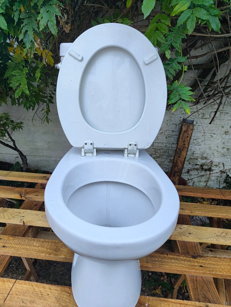 WC à poser, Bricolage & Construction, Enlèvement, Utilisé, Toilettes