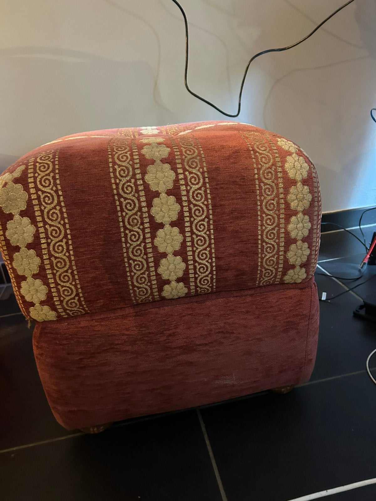 Pouf marocain, Carré, Enlèvement, Utilisé, Moins de 50 cm