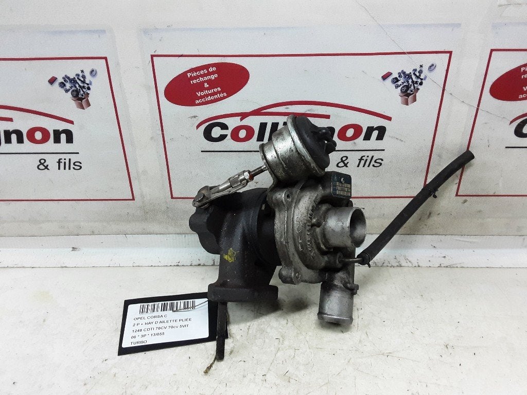 TURBOCOMPRESSEUR Opel Corsa C (F08 / 68) (73501344), Opel, Opel Automobile GmbH, Utilisé, Kontakt-opel@opel.com