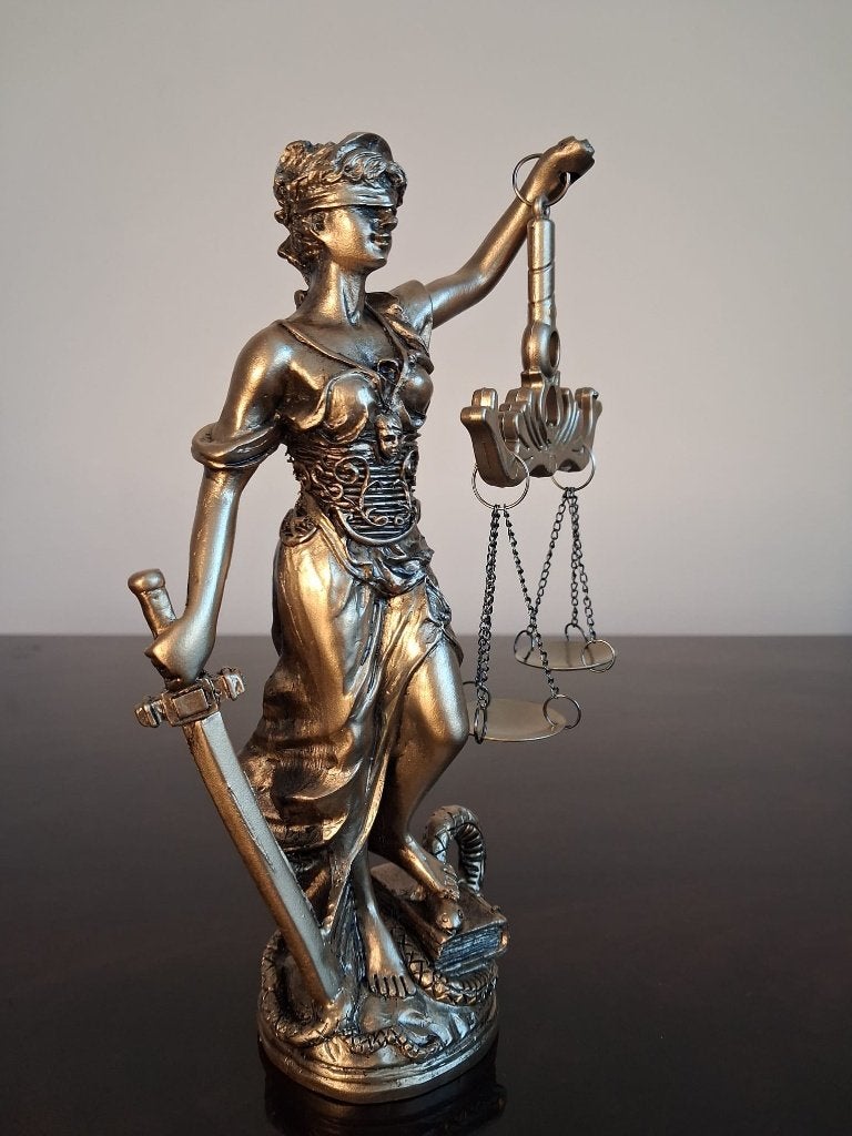 Vrouwe Justitia Beeld - Symbool van Rechtvaardigheid, Enlèvement ou Envoi, Classique, Statue
