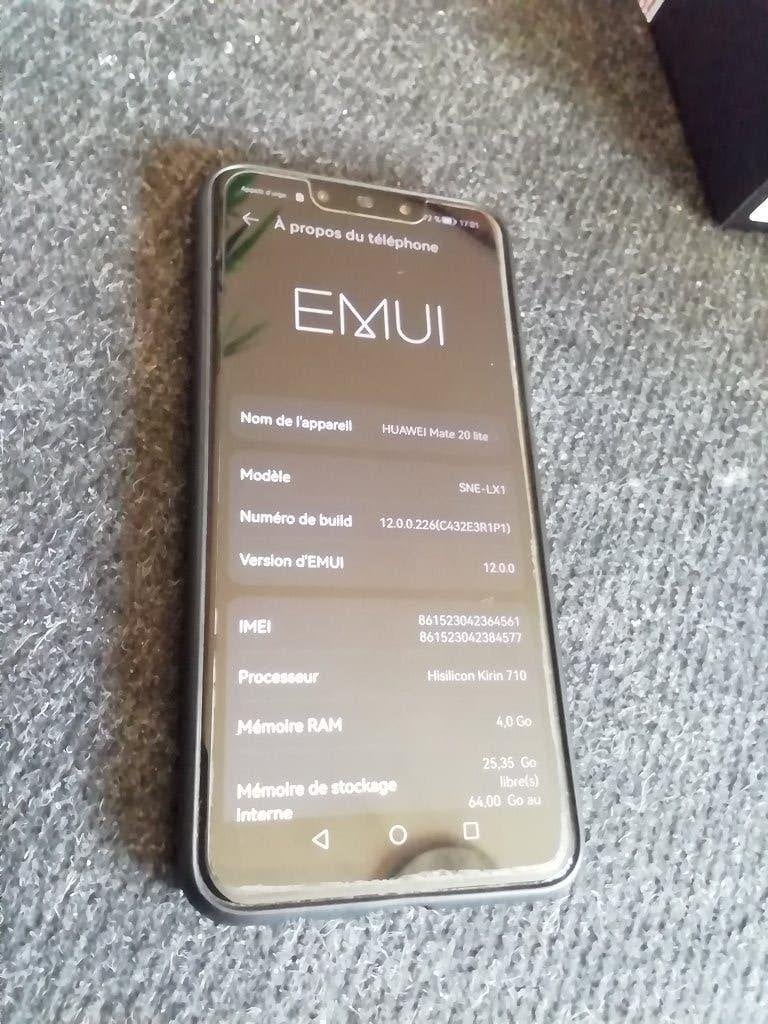 Huawei Mate 20 lite, Télécoms, Téléphonie mobile | Huawei, Comme neuf, Enlèvement, Sans abonnement, Android OS