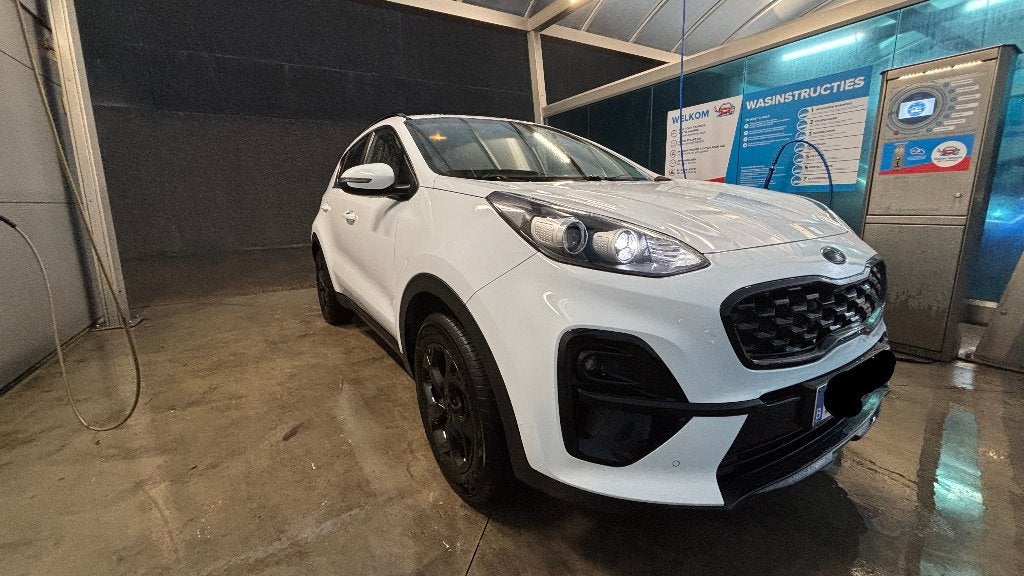 KIA SPORTAGE 1.6 CRDi MHEV BLACK EDITION - KIA WARRANTY, Auto's, Voorwielaandrijving, Euro 6, 4 cilinders, Overige bekleding