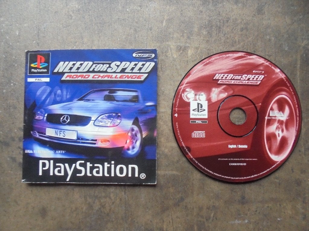 Need For Speed Road Challenge voor PS1 (zie foto's), Consoles de jeu & Jeux vidéo, Jeux | Sony PlayStation 1, Enlèvement ou Envoi