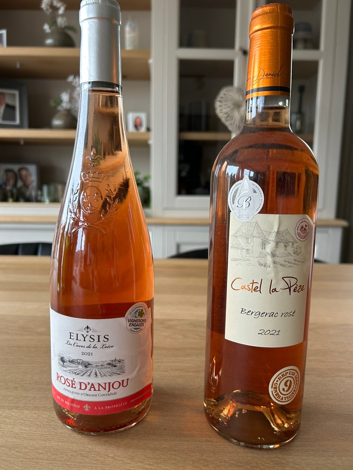 2 zeer lekkere rosé wijnen uit Frankrijk van 2021, Collections, Neuf, Enlèvement ou Envoi, Pleine, Rosé