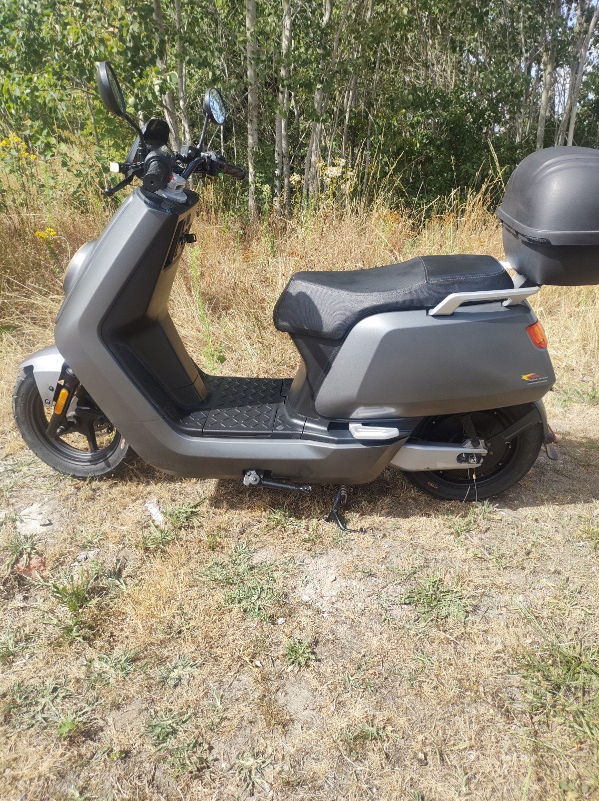 Niu  elektrische scooter B klasse, Ophalen