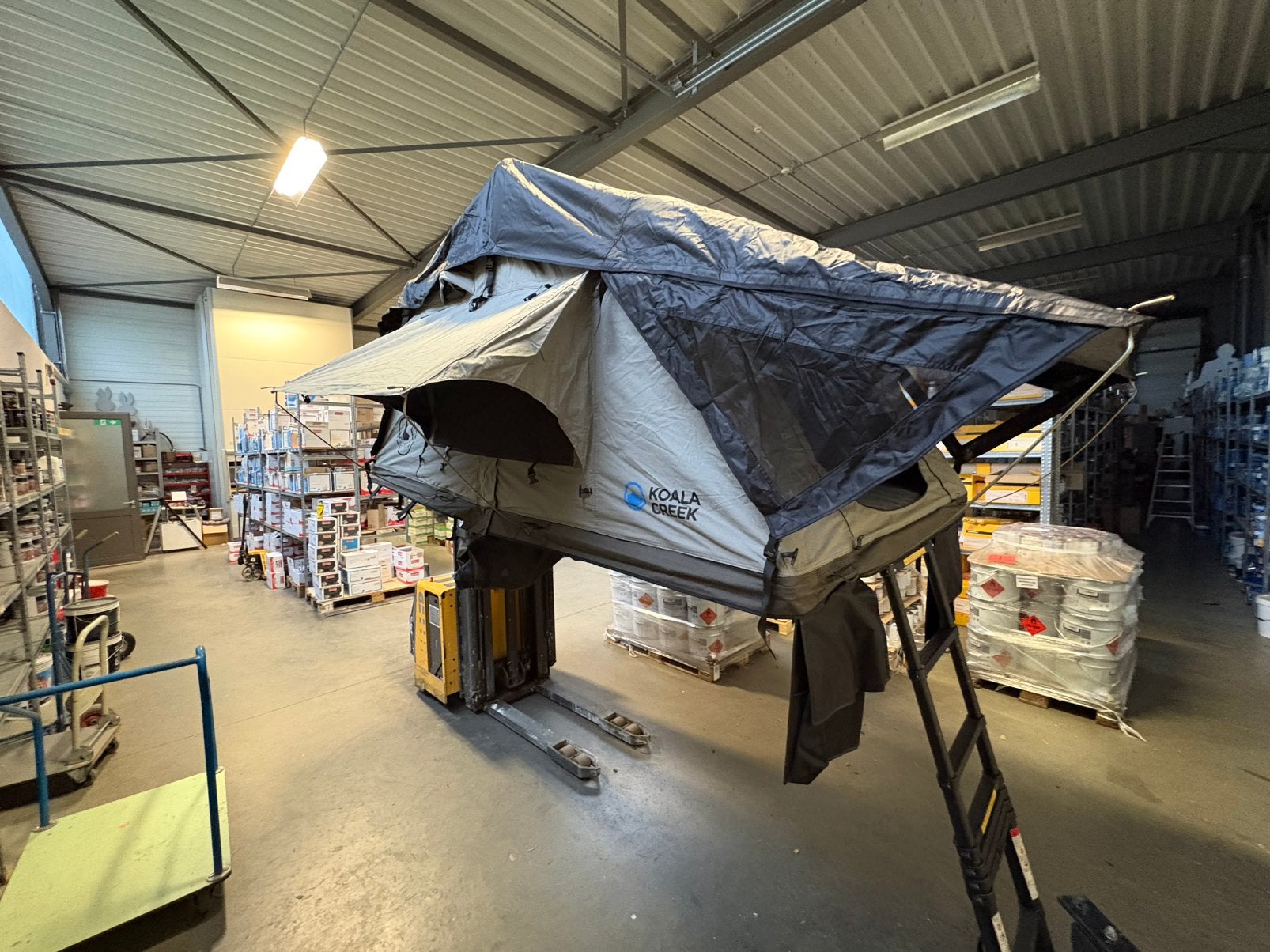 Daktent koala creek 160 softcover, Caravans en Kamperen, Ophalen, Zo goed als nieuw, Tot en met 3