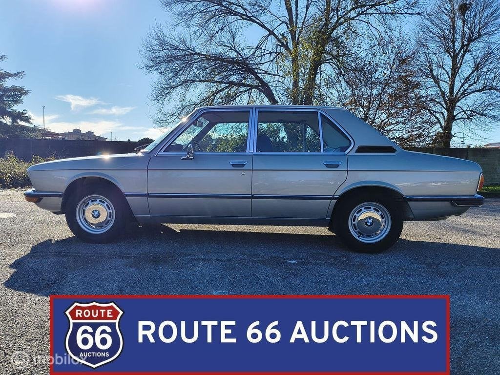 BMW 520/6 | 1981 | Route 66 Auctions, Achat, Entreprise, Boîte manuelle, Autre carrosserie