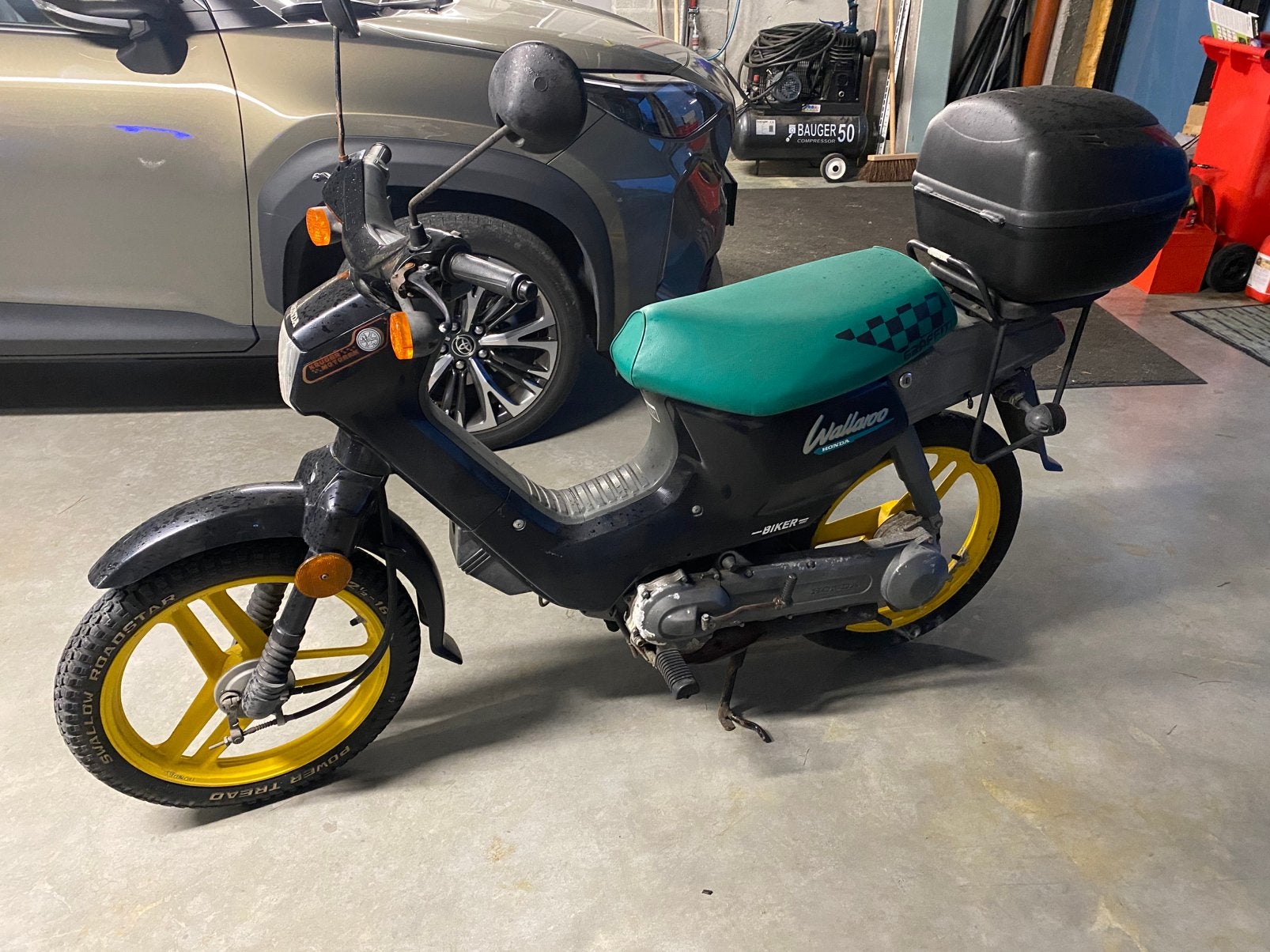 2 honda wallaroo b-klasse grafitti en deluxe, Fietsen en Brommers, Ophalen, Gebruikt, Tweetakt, Overige merken