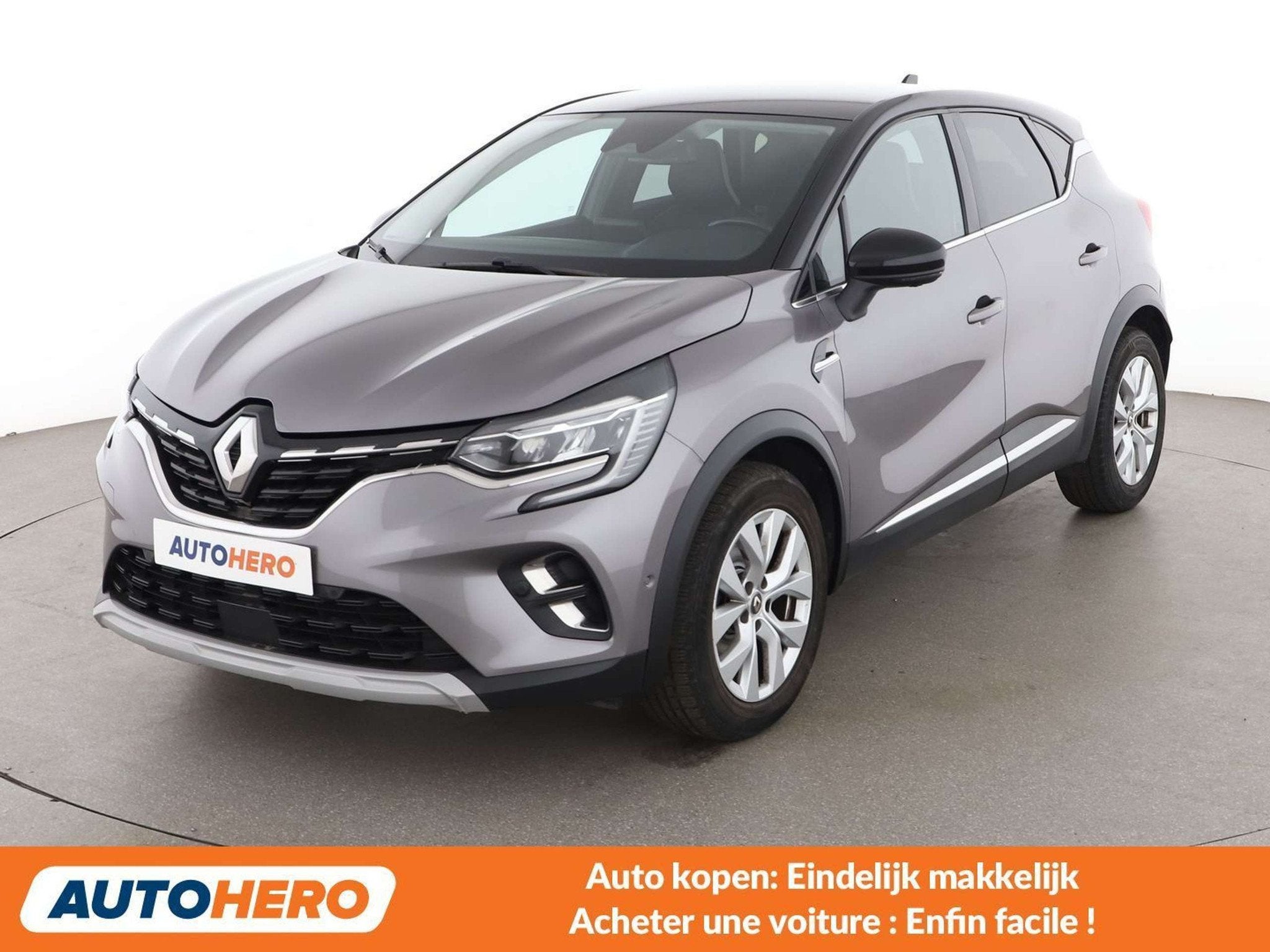 Renault Captur 1.5 BLUE dCi Intens (automatique), Autos, Renault, Argent ou Gris, Achat, Euro 6, Détection des panneaux routiers