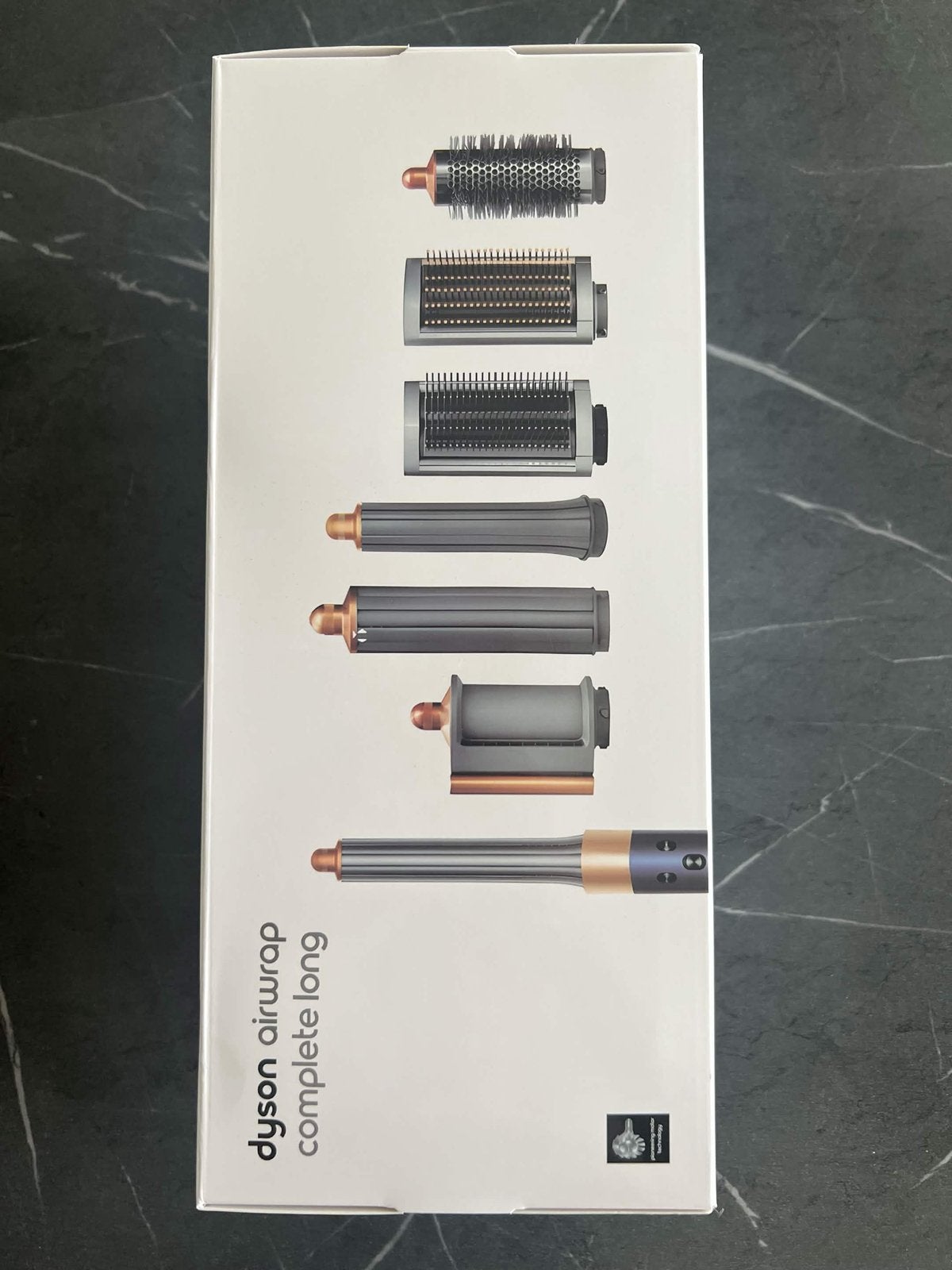 Dyson Airwrap HS05 Prussian Blue/Rich Copper – ONGEBRUIKT, Ophalen of Verzenden, Zo goed als nieuw, Krultang of Stijltang