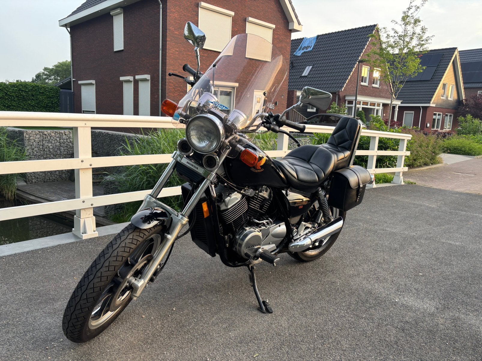 Honda shadow 500, Ophalen