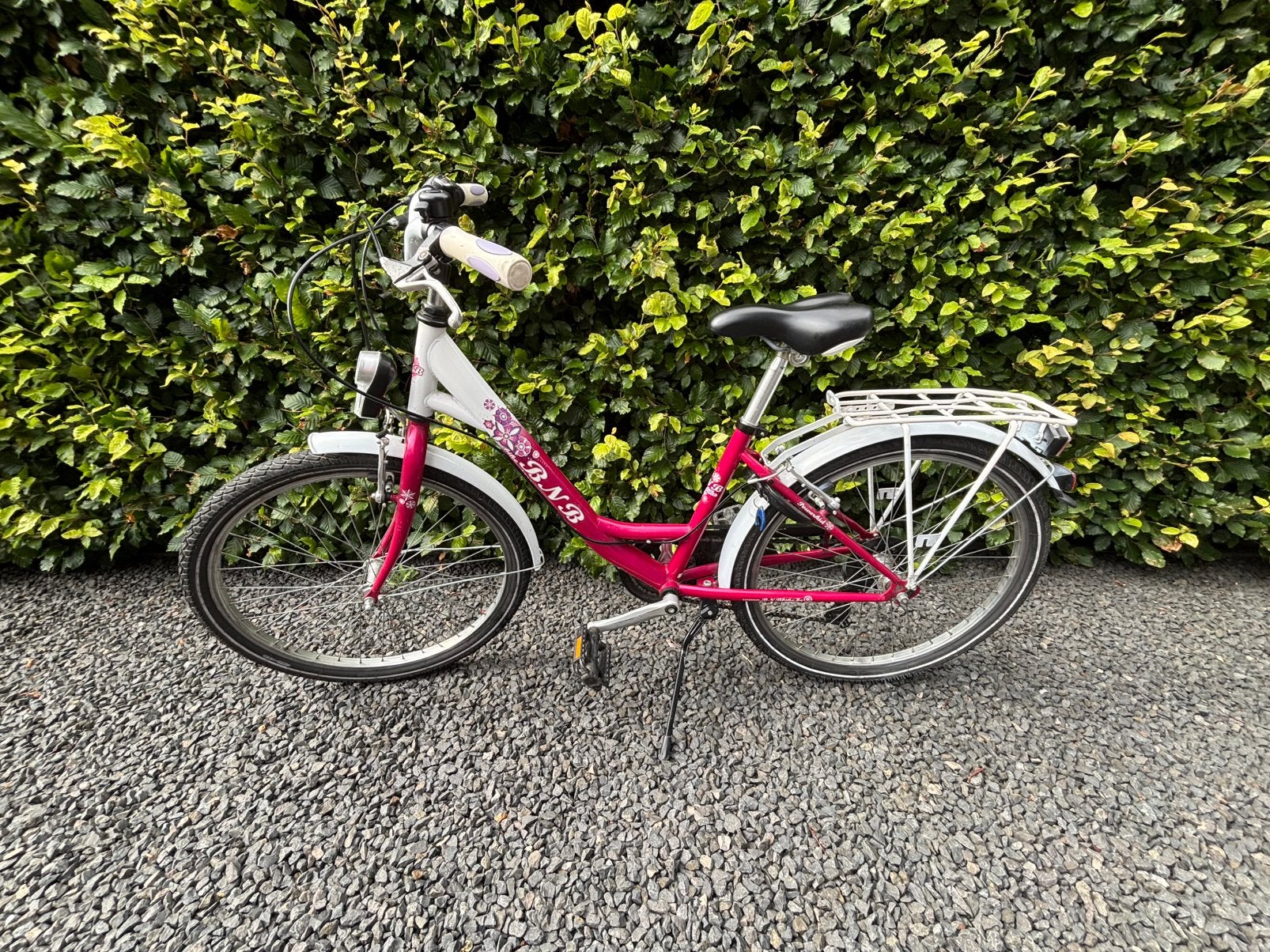 24 inch meisjesfiets BNB – goede staat – €110, Fietsen en Brommers, Fietsen | Meisjes, Gebruikt, 24 inch, Handrem, Versnellingen