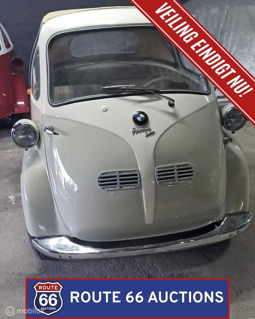 BMW Isetta 300 | 1960 | Route 66 Auctions, Achat, Entreprise, Boîte manuelle, Autre carrosserie