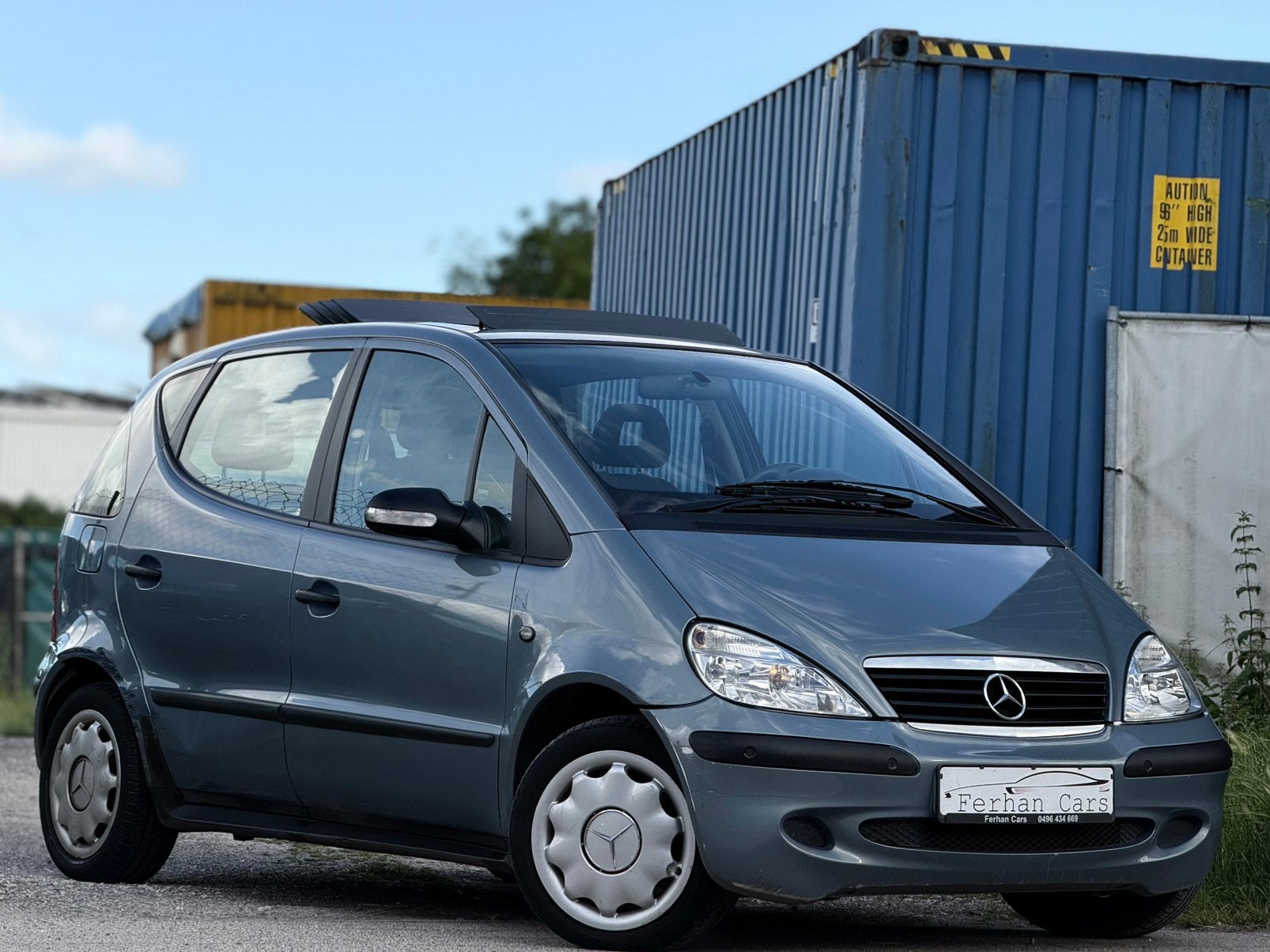 Mercedes-Benz A140i • Automaat • Airco • 123.172 KM, Auto's, Testrit aan huis, Stof, Zwart, 4 cilinders